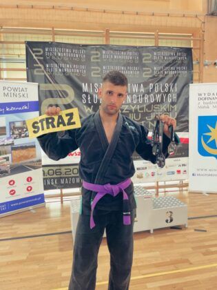 bjj 4 Zamojski strażak podwójnym Mistrzem Polski!