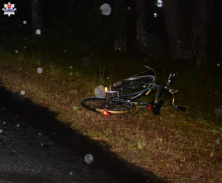 Tragiczny wypadek. Rowerzysta zginął pod kołami volvo.