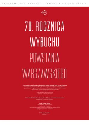 6986b Godzina "W" w Zamościu - 78. rocznica Powstania Warszawskiego