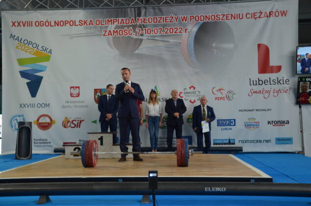 dsc 0150 Zamość był gospodarzem Ogólnopolskiej Olimpiady Młodzieży w podnoszeniu ciężarów.