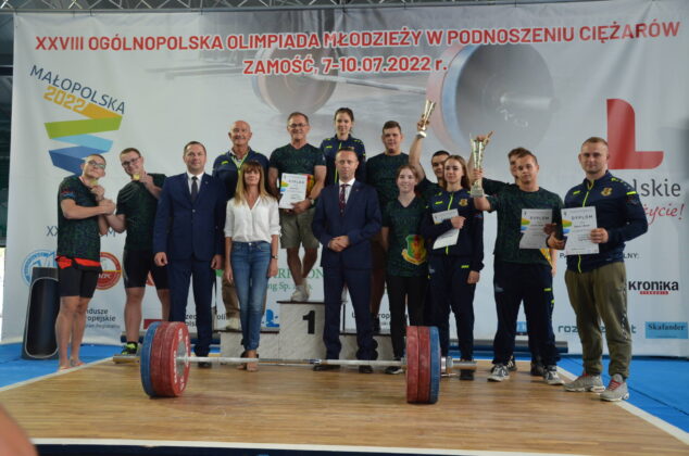 dsc 0199 Zamość był gospodarzem Ogólnopolskiej Olimpiady Młodzieży w podnoszeniu ciężarów.