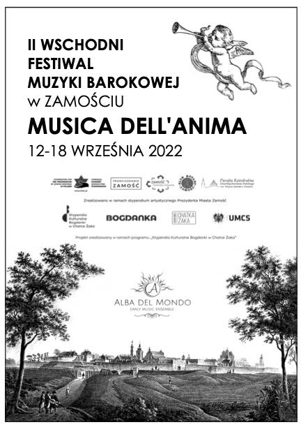broszura ii wfmb w zamosciu 2022 Wyjątkowe muzyczne wydarzenie w Zamościu! Festiwal Muzyki Barokowej