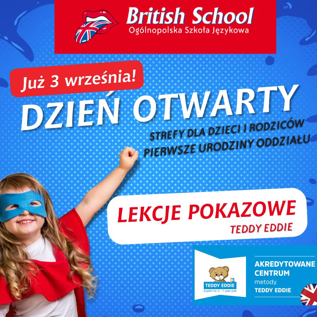 dzien otwarty bs Dzień Otwarty w British School Zamość. Bezpłatne lekcje i moc atrakcji.