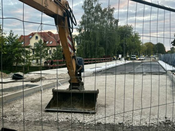 img 7255 Połowa mostu niemal gotowa, ale to nie koniec utrudnień