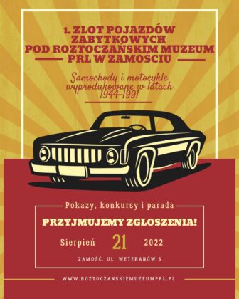 plakat Zlot klasyków motoryzacji