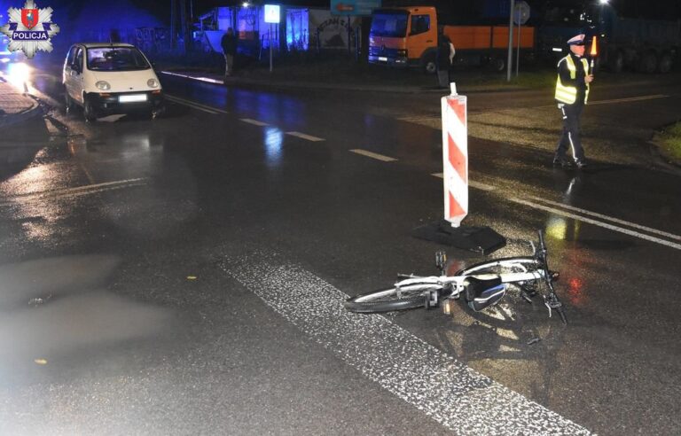 71-latka w Daewoo uderzyła na pasach 11-latkę