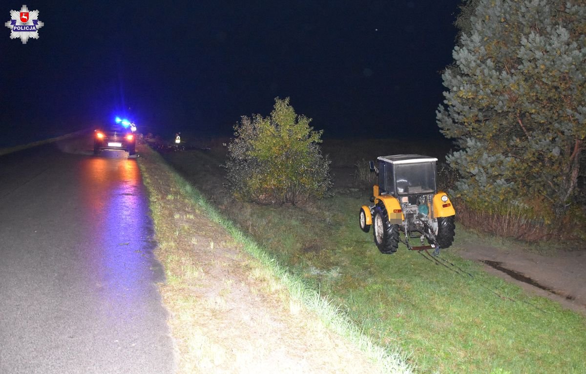 68 209724 Zginął podczas przewozu drzewa. Czy przyczyną mógł być alkohol?