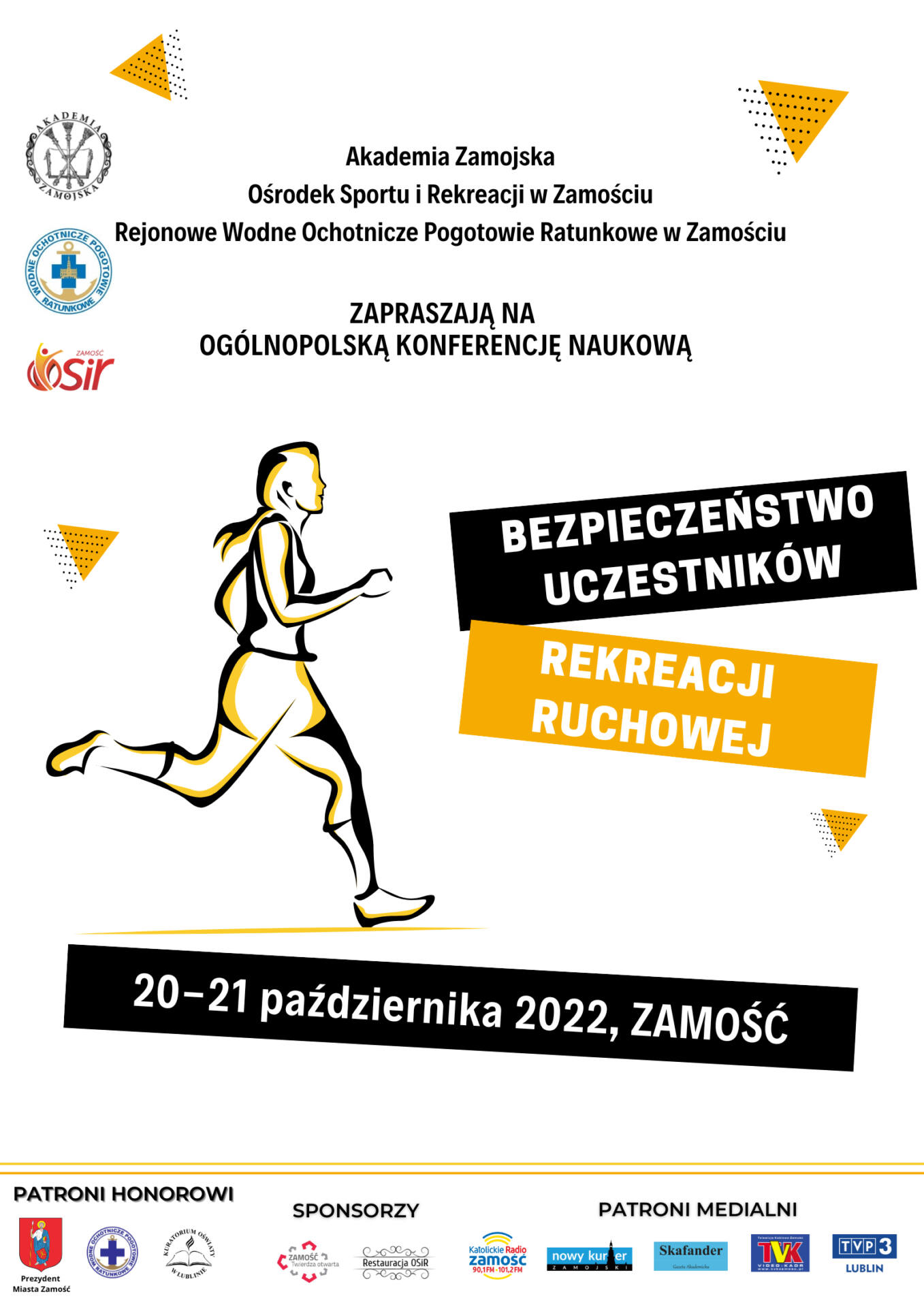 plakat uproszczony konferencja Konferencja naukowa na temat rekreacji