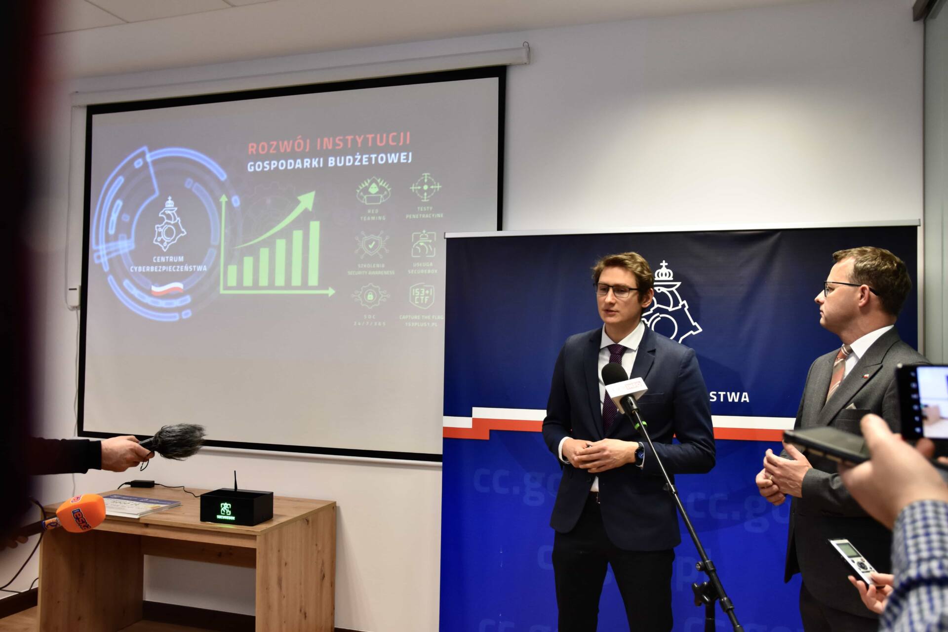 dsc 1186 Konferencja Centrum Cyberbezpieczeństwa w Zamościu. Dużo zdjęć