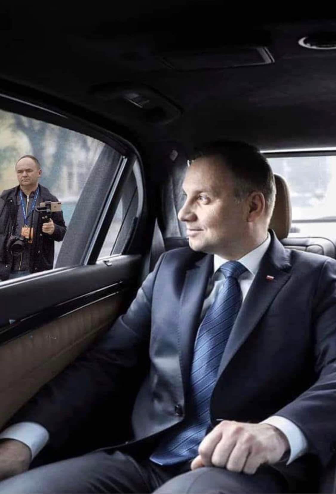 img 5868 Prezydent Andrzej Duda jedzie do Przewodowa