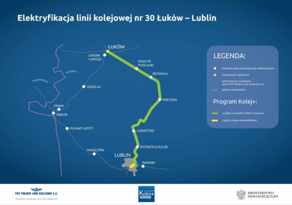 kolej plus lukowjpg Podpisanie umów z Programu Kolej + Wartość projektu 4,250 mld zł