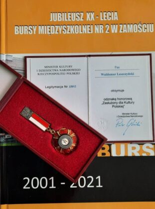 medal 3 Jubileusz XX- Lecia Bursy Międzyszkolnej Nr 2 w Zamościu (fotorelacja)