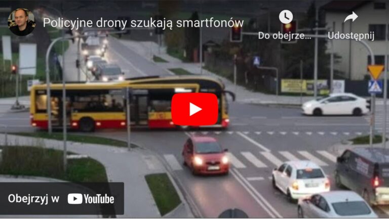 Policyjne drony zaglądają do naszych aut szukając smartfonów (zdjęcia i film)