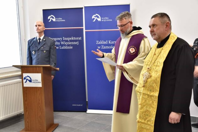 dsc 3681 Zakład Karny w Zamościu ma nowy budynek. Inwestycja została zrealizowana w ciągu jednego roku.