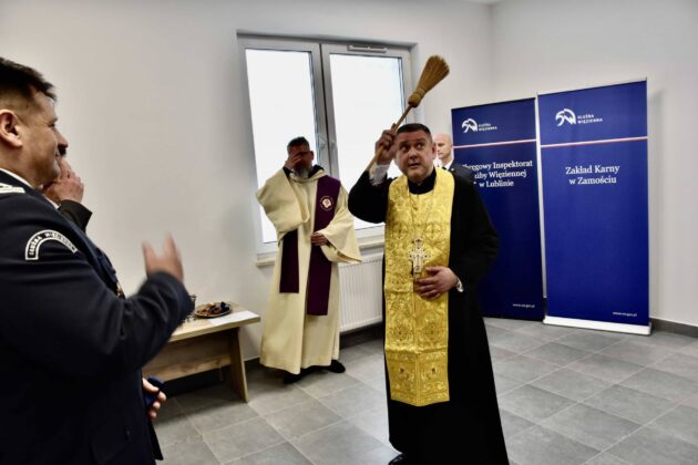 dsc 3687 Zakład Karny w Zamościu ma nowy budynek. Inwestycja została zrealizowana w ciągu jednego roku.