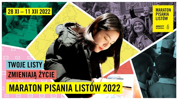 Uczniowie I LO w Zamościu włączyli się w  Maraton Pisania Listów Amnesty International