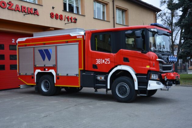 scania 2 Nowe samochody dla zamojskich strażaków (zdjęcia)