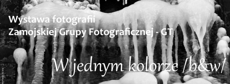 W jednym kolorze /b&w/- wystawa fotografii czarno-białej w Zamojskim Domu Kultury