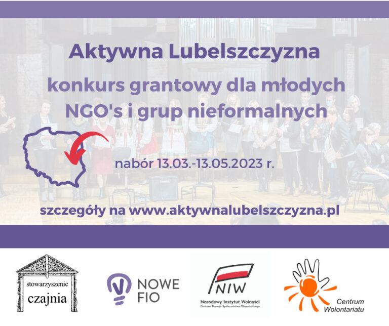 Do 6500 złotych dla młodych organizacji pozarządowych