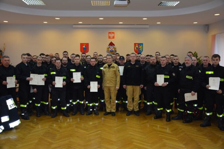 Szkolenie kierowców – konserwatorów sprzętu ratowniczego OSP w Zamościu (zdjęcia)
