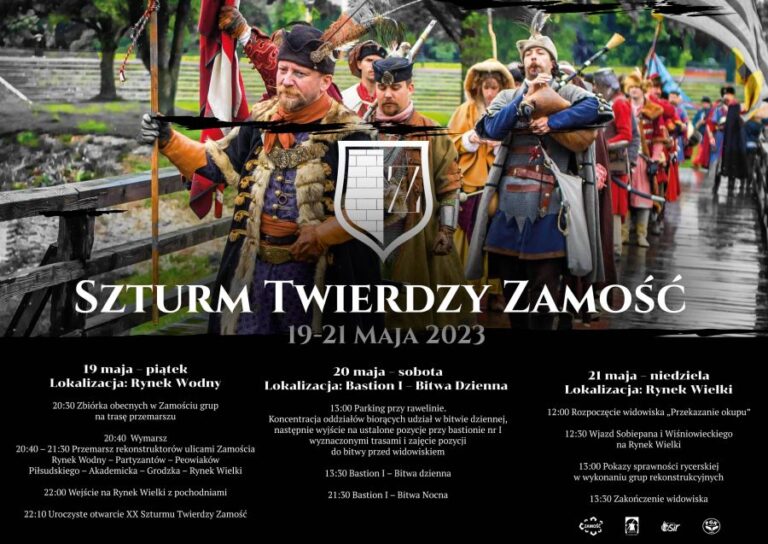 XX Szturm Twierdzy Zamość – zobacz program