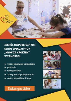 szkola krok za krokiem 01 1 Zespół Szkół "Krok za Krokiem" zaprasza dzieci ze specjalnymi potrzebami edukacyjnymi