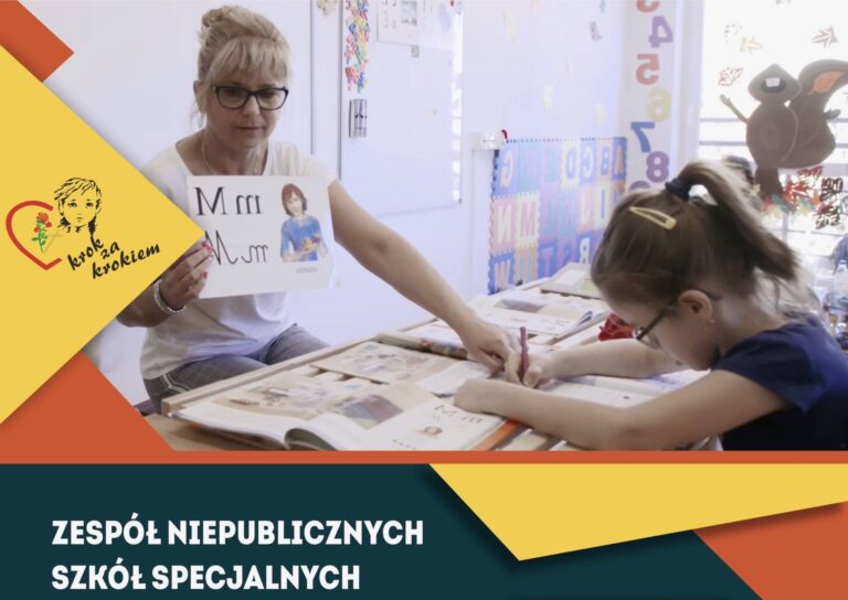 Zespół Szkół “Krok za Krokiem” zaprasza dzieci ze specjalnymi potrzebami edukacyjnymi