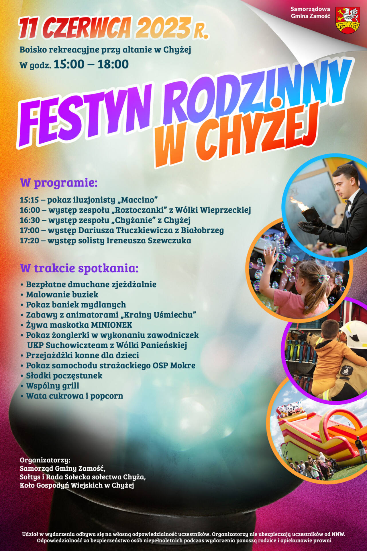 festyn w chyzej scaled 1 Gmina Zamość: Festyn rodzinny. Moc atrakcji już w ten weekend [PROGRAM]