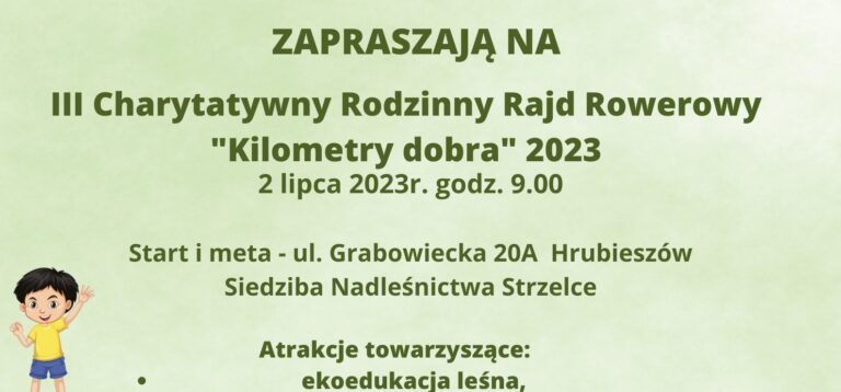 Rajd charytatywny – Zaproszenie