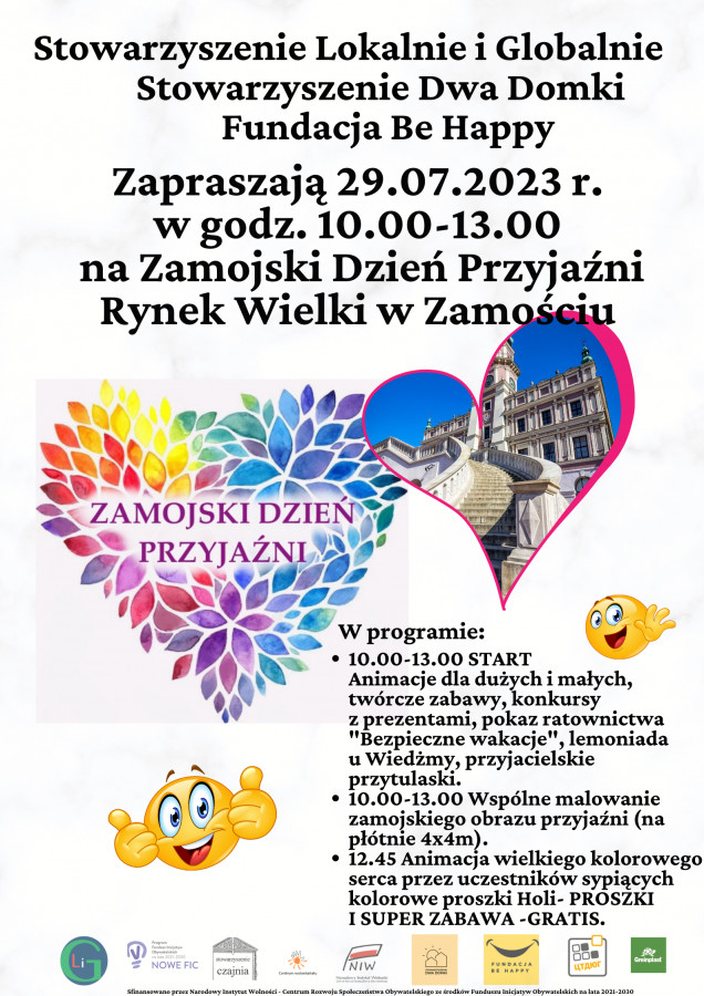 7464b Zamojski Dzień Przyjaźni na Rynku Wielkim [PROGRAM]