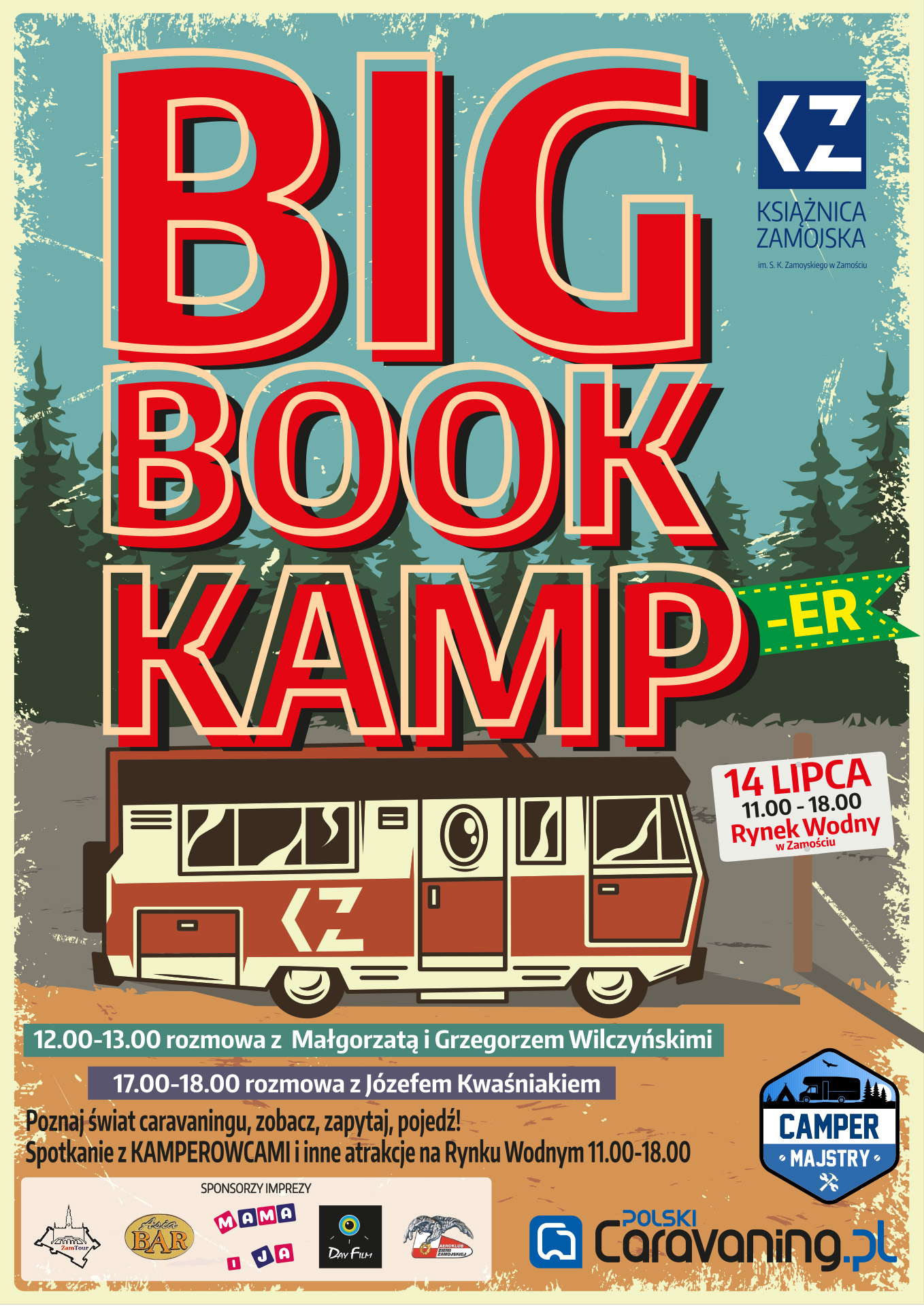 camper plakat glowny 06 O podróżach kamperem i nie tylko na Rynku Wodnym