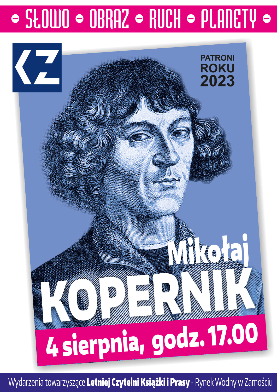 plakat patroni 01 3 Spotkanie z Mikołajem Kopernikiem - Patroni Roku 2023 [ZAPROSZENIE]