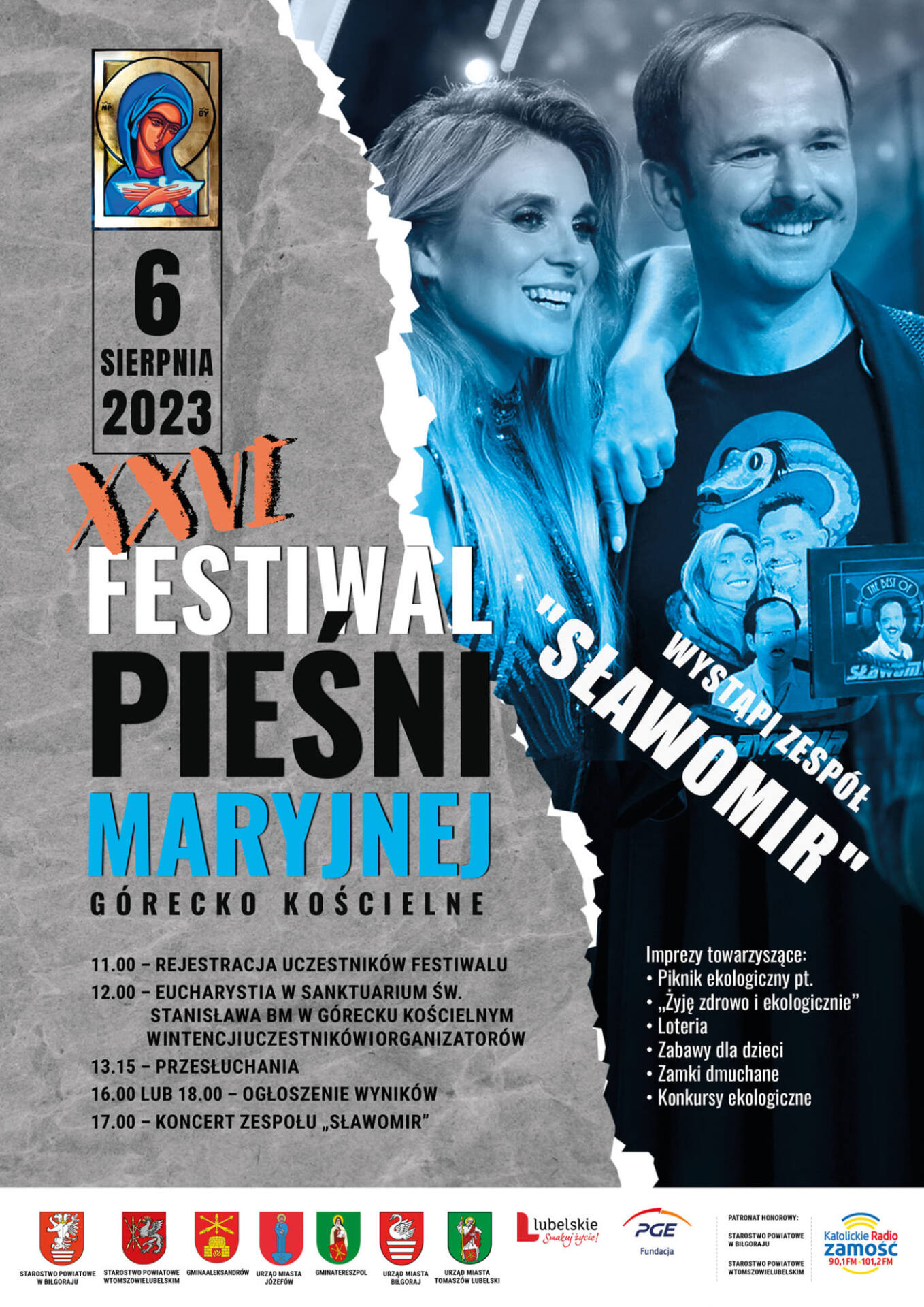 slawomir Gwiazdą XXVI Festiwalu Pieśni Maryjnej będzie zespół "Sławomir"