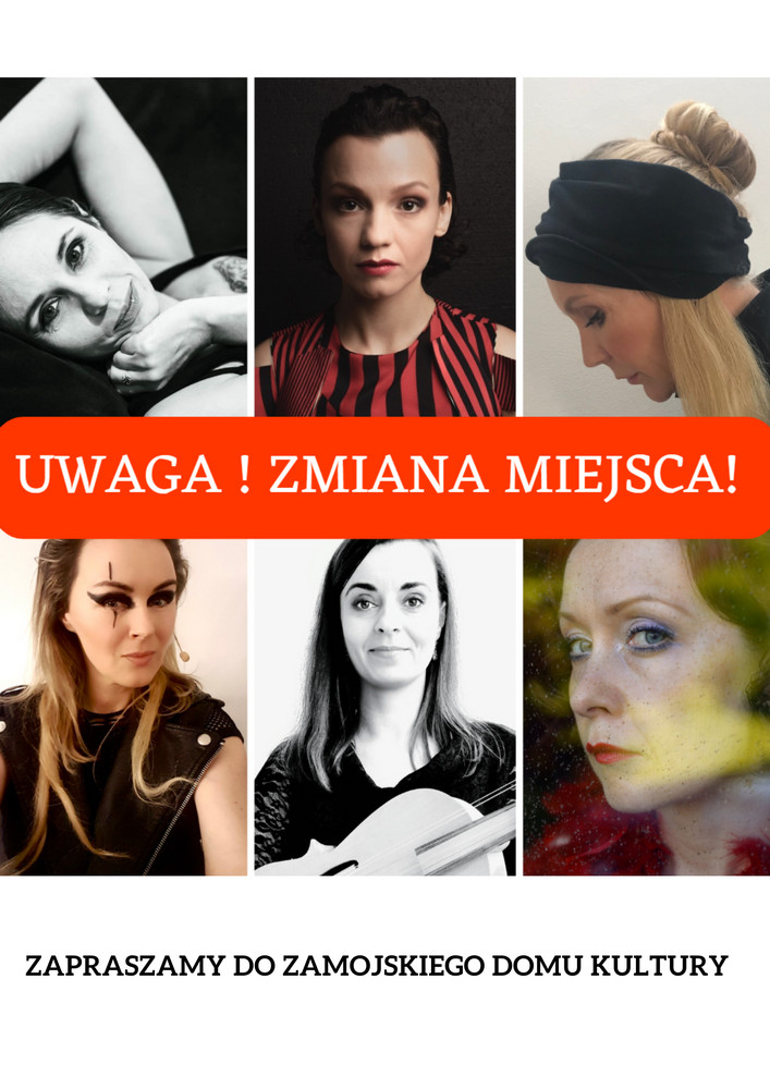 zapraszamy do zamojskiego domu kultury Zamość: Uwaga! Zmiana miejsca spektaklu