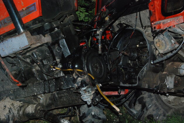 346 226594 Tragiczny wypadek w Mirczu. Nie żyje 48 letni mężczyzna (zdjęcia)