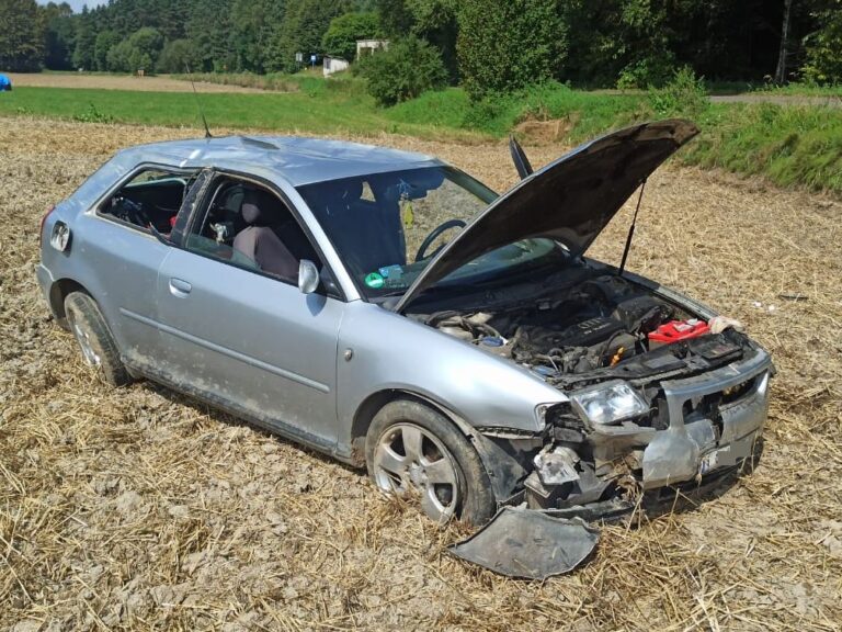 Postanowił dać w szyje i przejechać się Audi