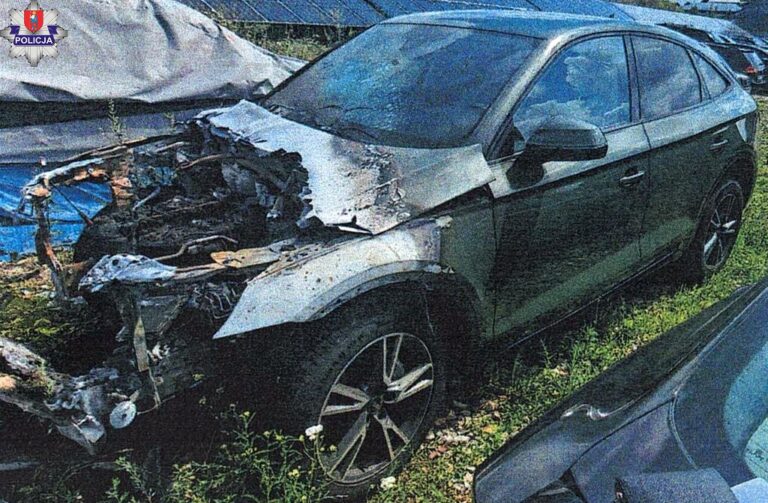 Zamość: podpalił Audi warte 220 000 zł