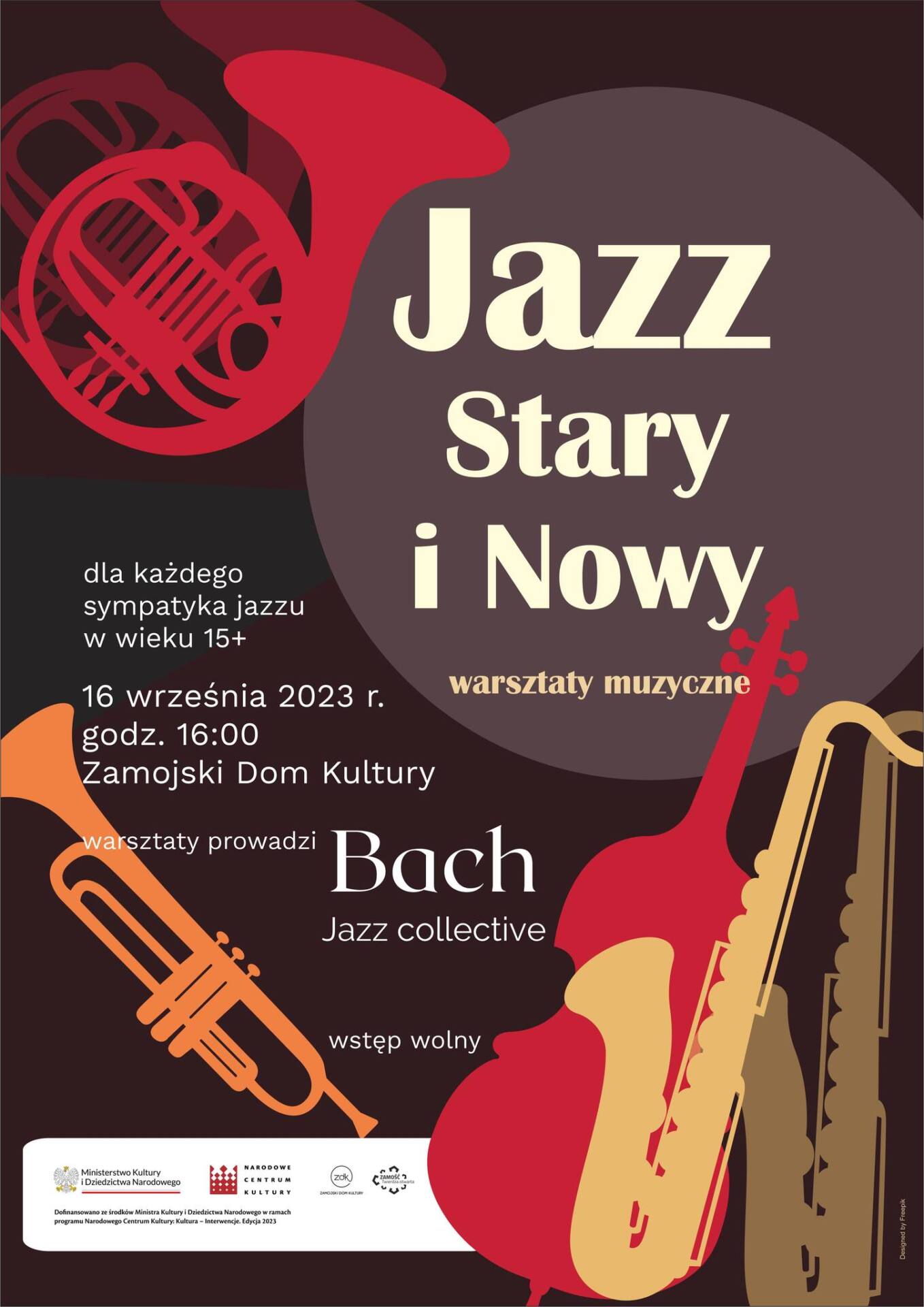 374688133 783801010420814 8458243631490334304 n "Jazz stary i nowy" zaproszenie na warsztaty muzyczne do ZDK [PROGRAM]