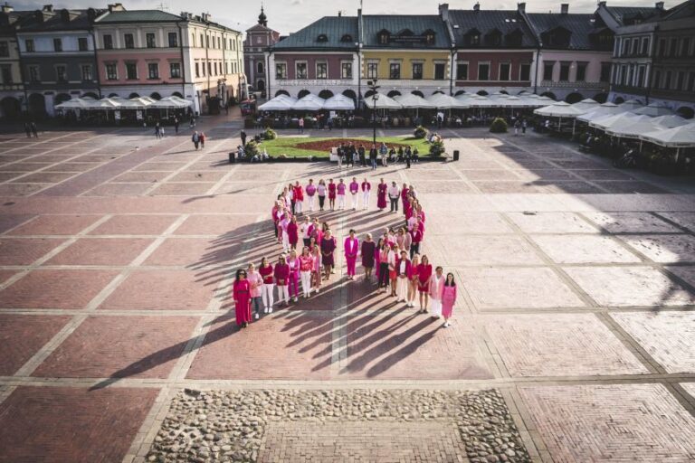 #azbadajtochallenge# Zamość walczy z rakiem piersi