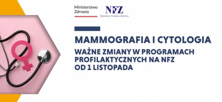 Zmiany w programach profilaktycznych dla kobiet