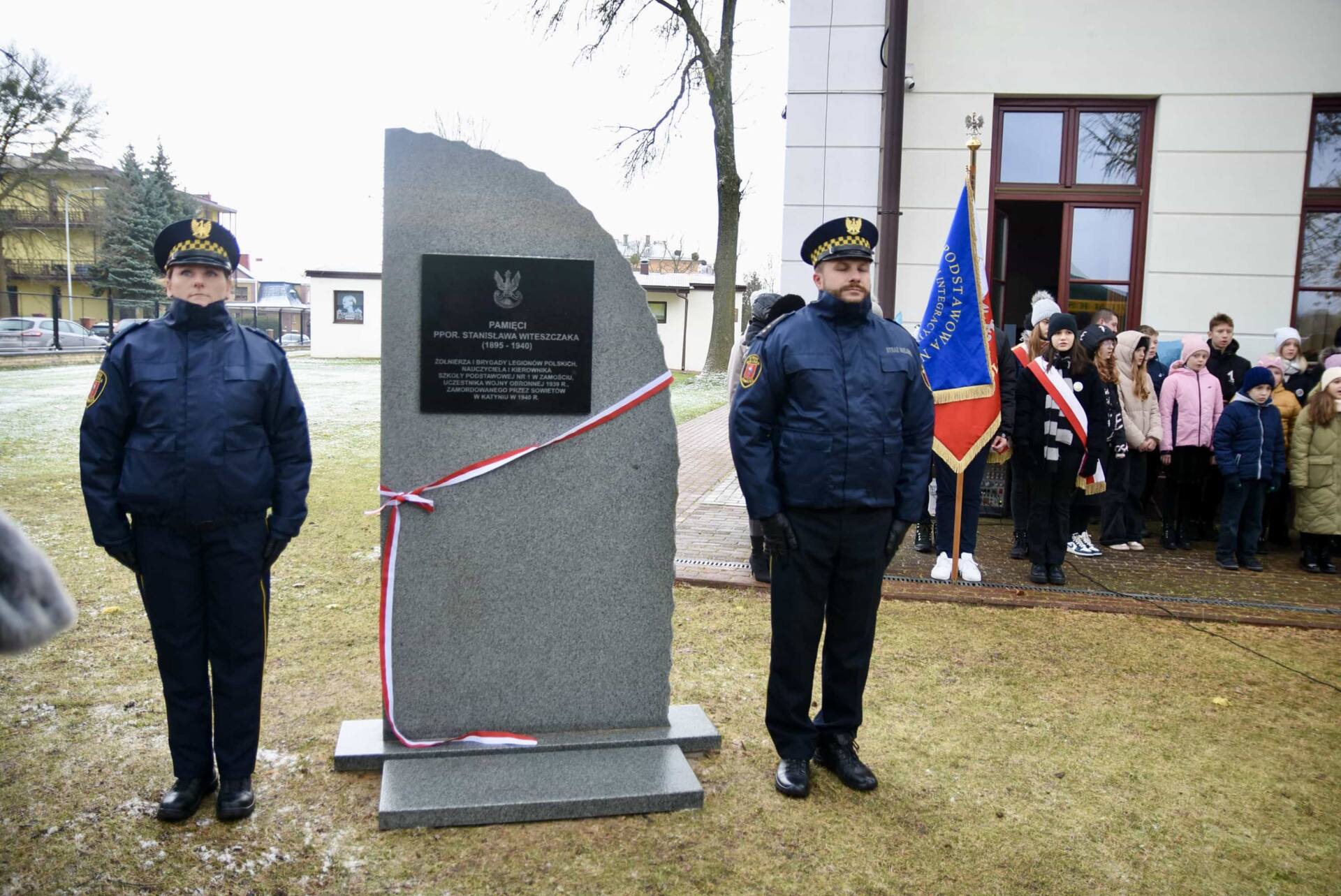 dsc 6919 Upamiętniono legionistę i oświatowca Stanisława Witeszczaka