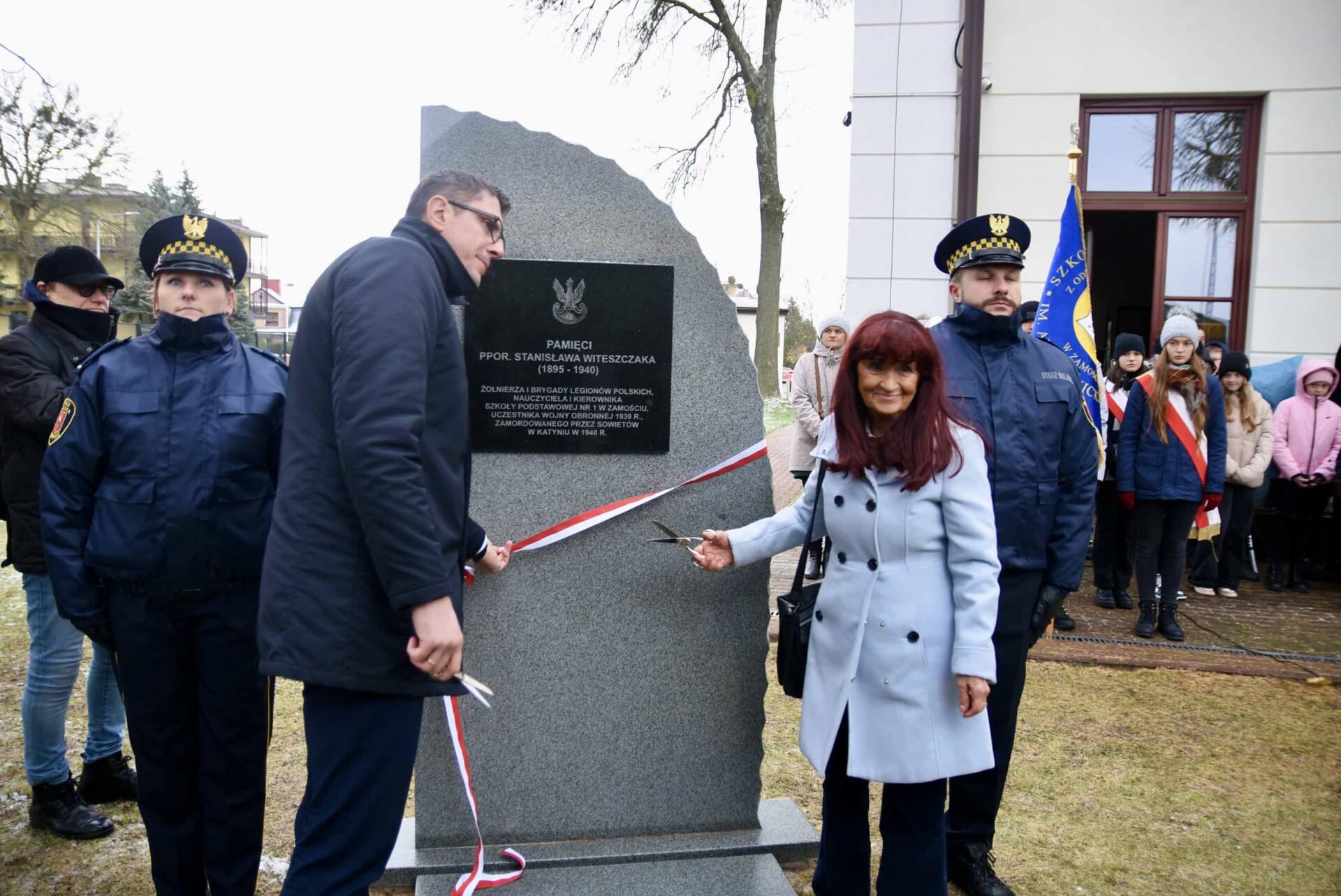 dsc 6936 Upamiętniono legionistę i oświatowca Stanisława Witeszczaka