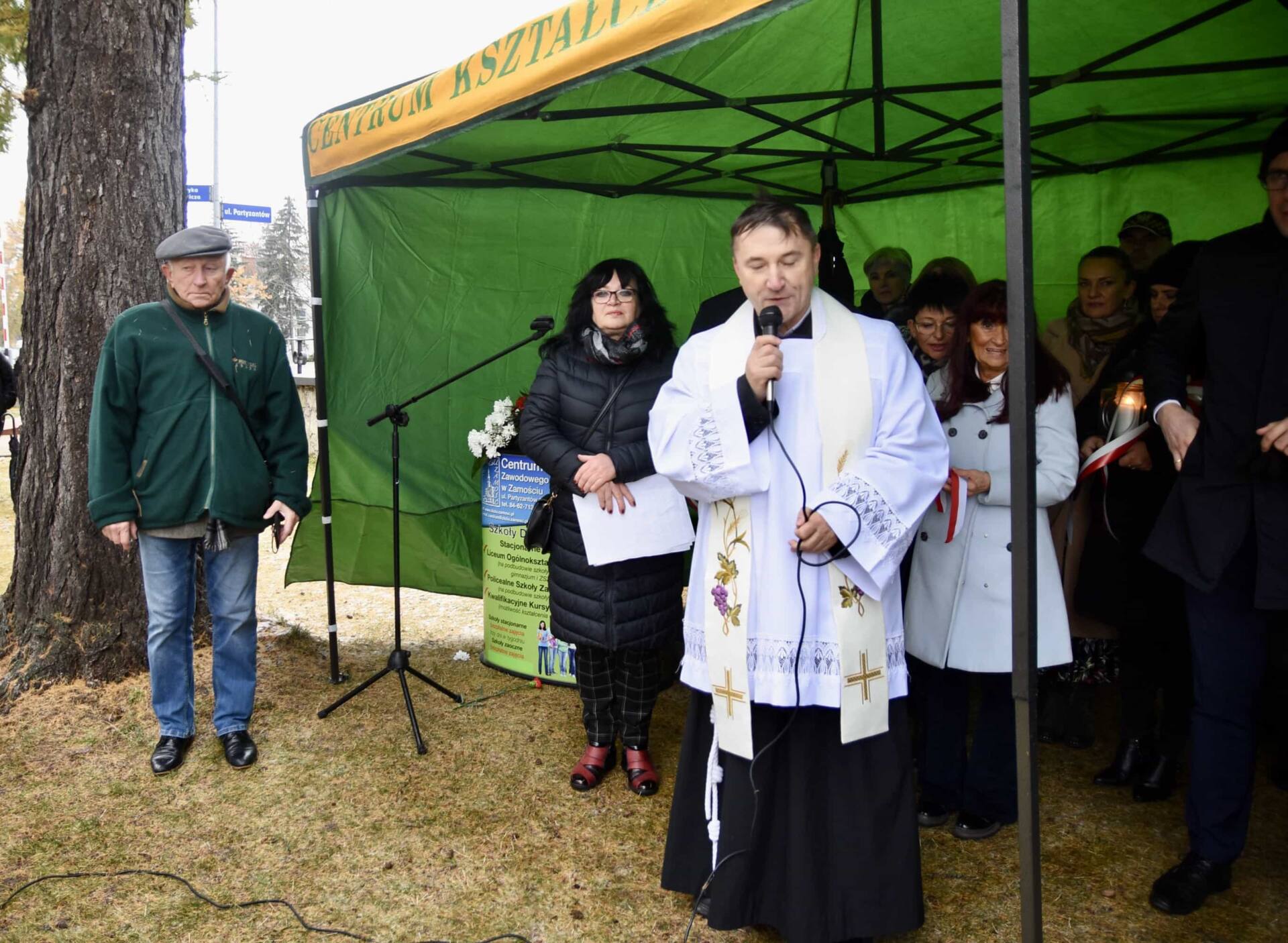 dsc 6940 Upamiętniono legionistę i oświatowca Stanisława Witeszczaka