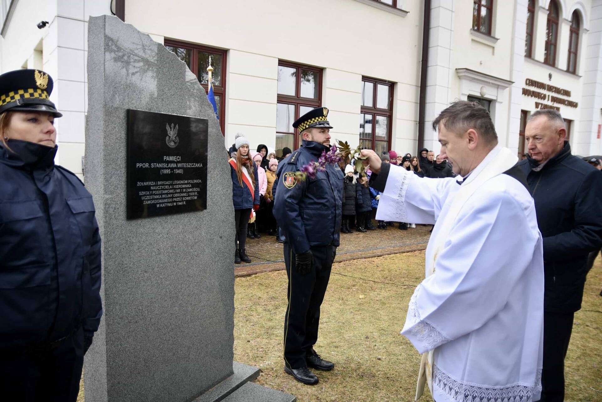 dsc 6944 Upamiętniono legionistę i oświatowca Stanisława Witeszczaka