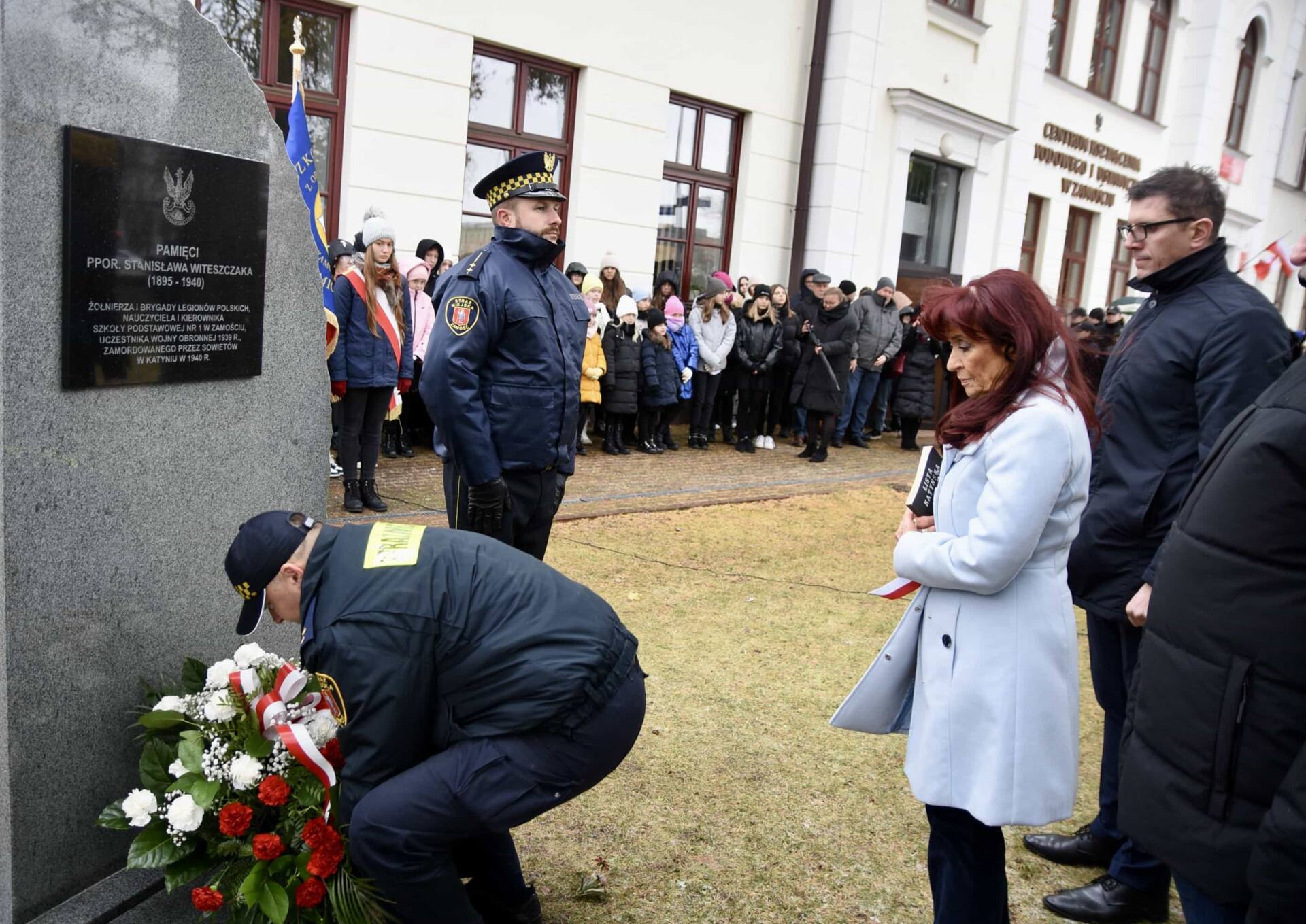 dsc 6945 Upamiętniono legionistę i oświatowca Stanisława Witeszczaka