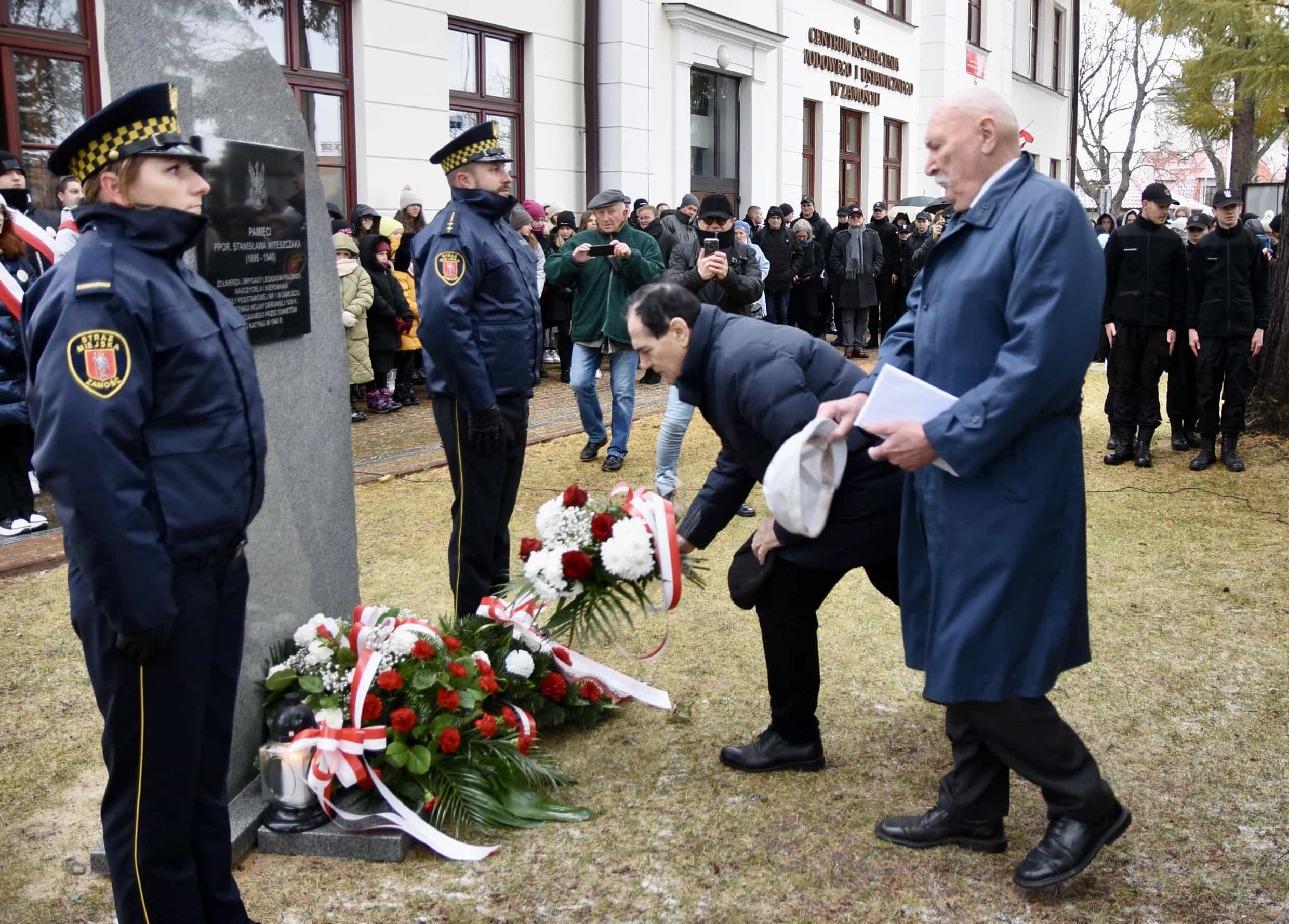 dsc 6953 Upamiętniono legionistę i oświatowca Stanisława Witeszczaka