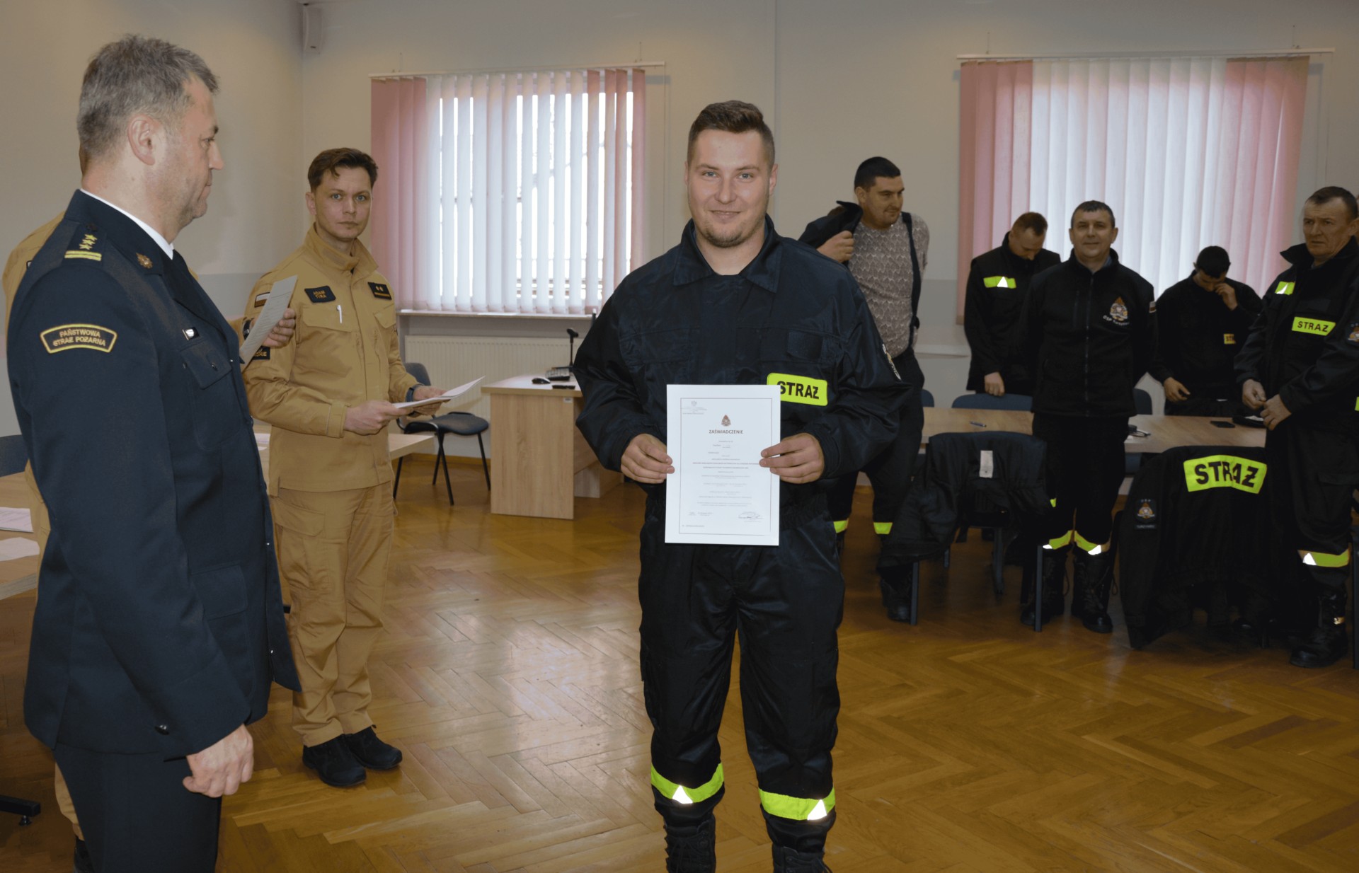 szkolenie dowodcow osp 22 Komenda Miejska PSP w Zamościu zorganizowała szkolenie dla dowódców OSP