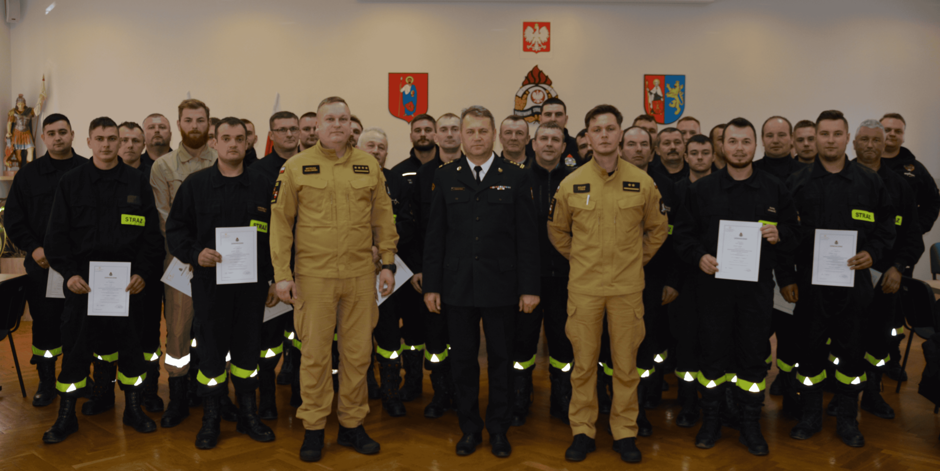 szkolenie dowodcow osp 77 Komenda Miejska PSP w Zamościu zorganizowała szkolenie dla dowódców OSP
