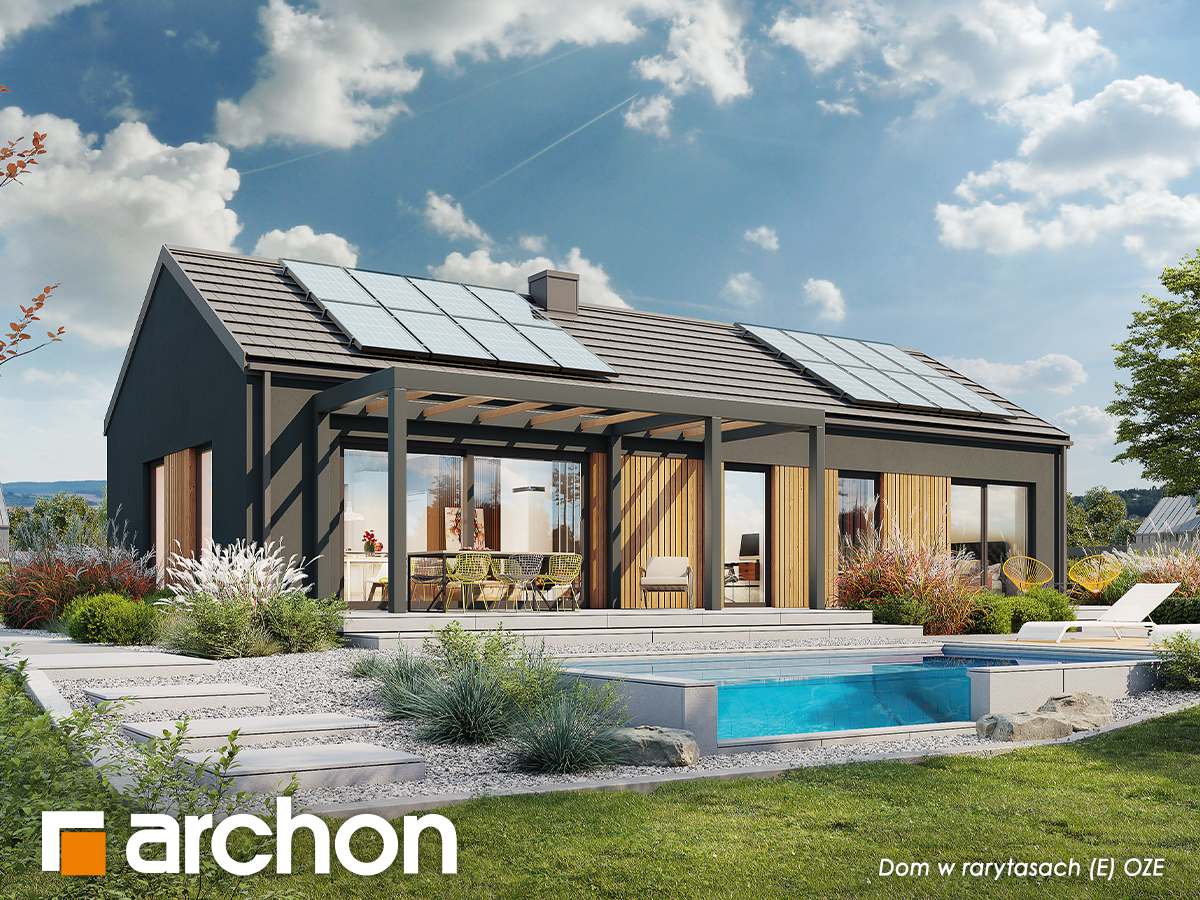 dom w rarytasach e oze Projekty domów nowoczesnych  – idealne połączenie komfortu, designu i energooszczędności