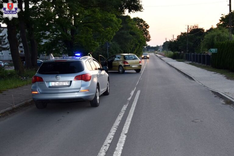 Potrącił ją nietrzeźwy rowerzysta w czasie wyprzedzania.